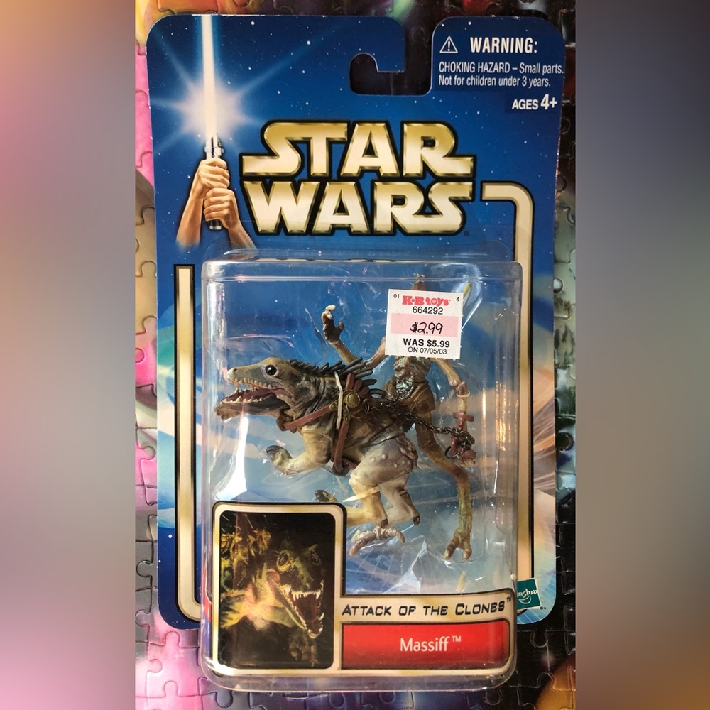 STAR WARS Collectible Action Figure by Hasbro! - Massiff - New!